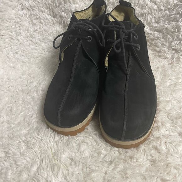 Buffalino B Boots Men's Black Nubuck lace up Boots SZ10 Rubber soles. - Picture 2 of 10